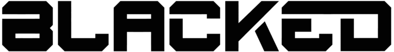 Blacked Font