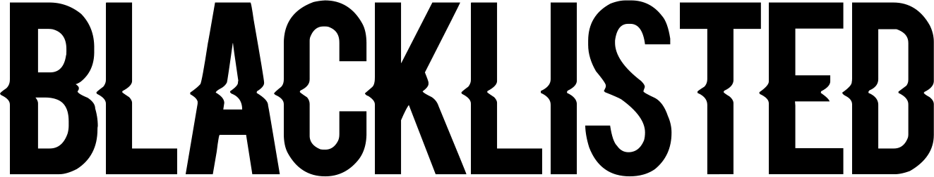 Blacklisted Font