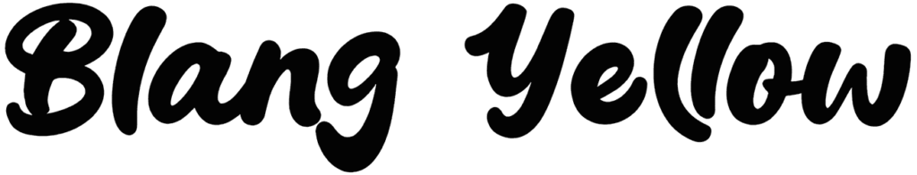 Blang Yellow Font