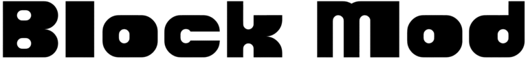 Block Mod Font