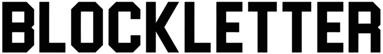 Blockletter Font