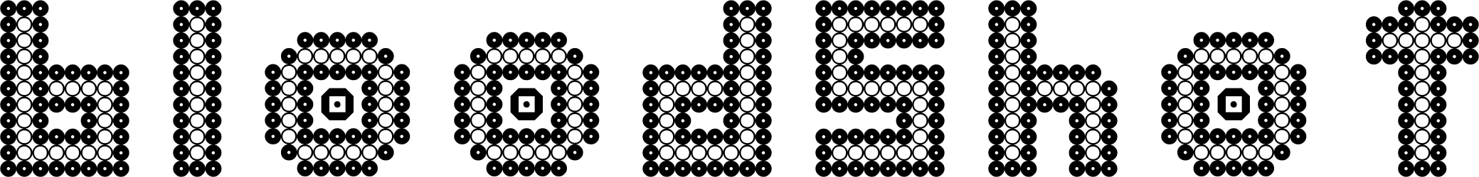 Bloodshot Font