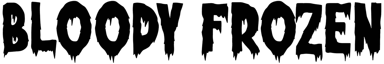 Bloody Frozen Font