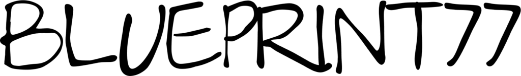 Blueprint77 Font