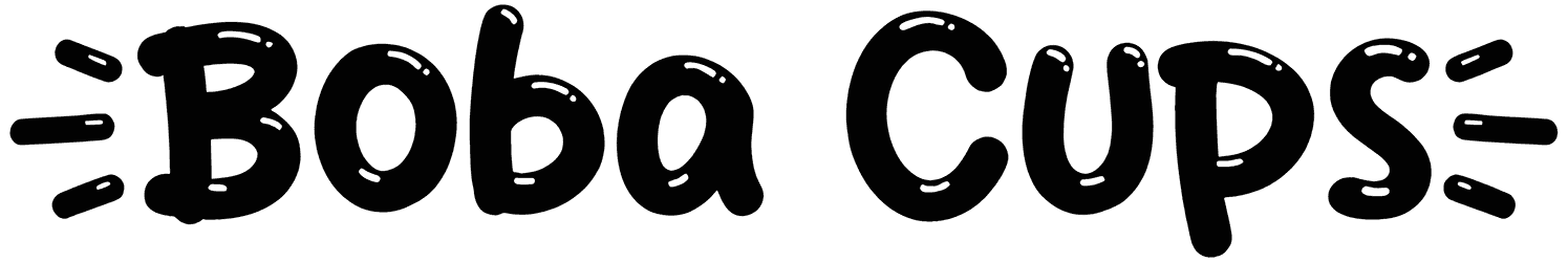 Boba Cups Font