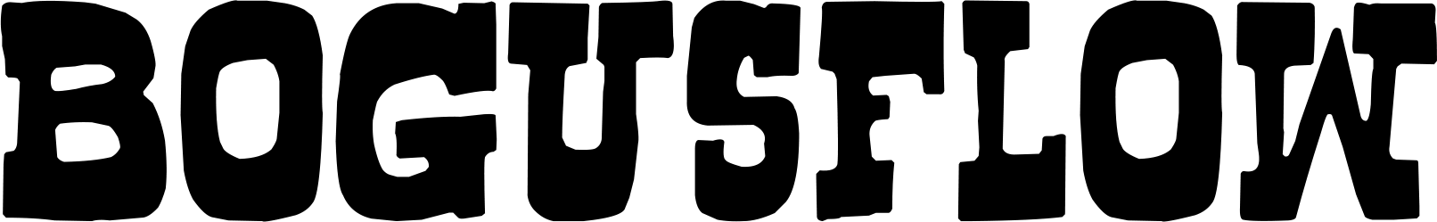 Bogusflow Font