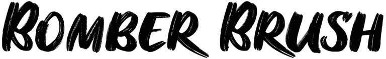 Bomber Brush Font