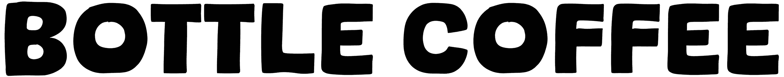 Bottle Coffee Font