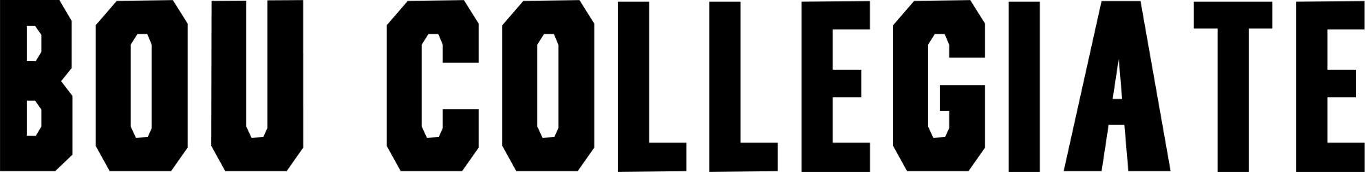 Bou Collegiate Font