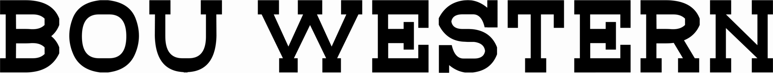 Bou Western Font