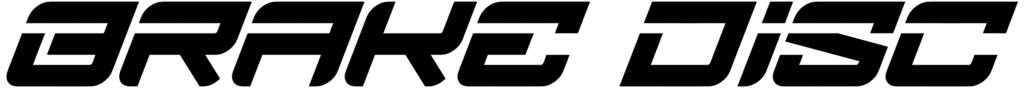 Brake Disc Font