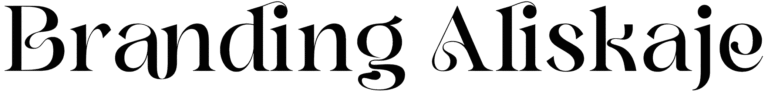 Branding Aliskaje Font