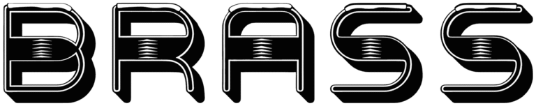 Brass Font