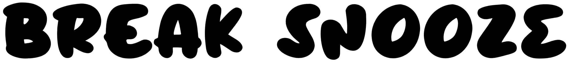 Break Snooze Font