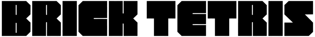 Brick Tetris Font