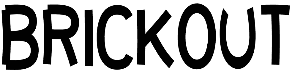 Brickout All Caps Font