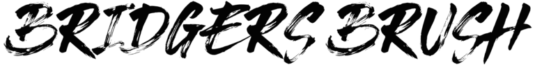 Bridgers Brush Font