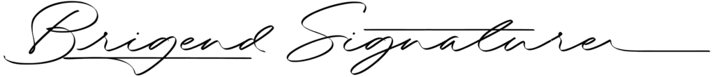 Brigend Signature Font