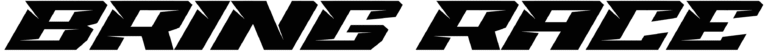 Bring Race Font