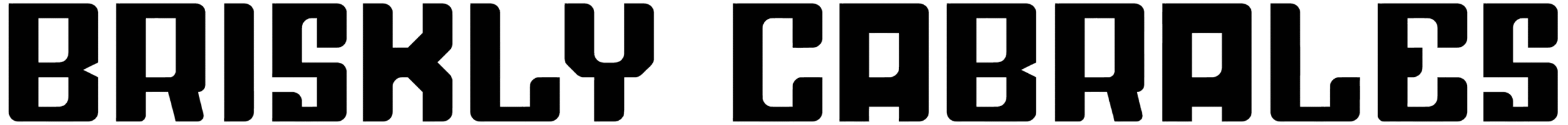 Briskly Cabrales Font