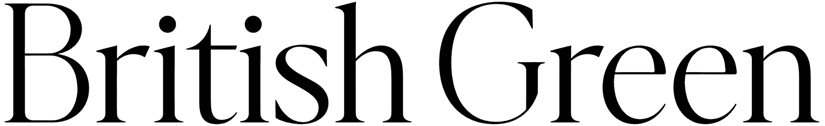 British Green Font