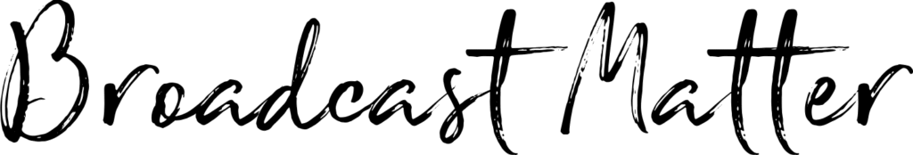 Broadcast Matter Font