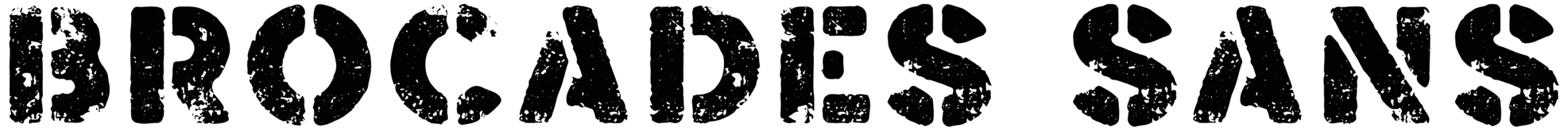 Brocades Sans Font