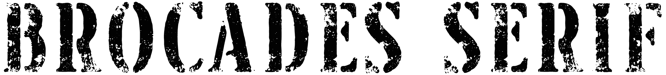 Brocades Serif Font