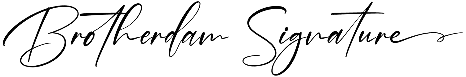 Brotherdam Signature Font