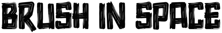 Brush In Space Font