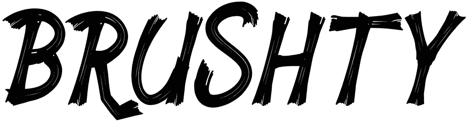 Brushty Font