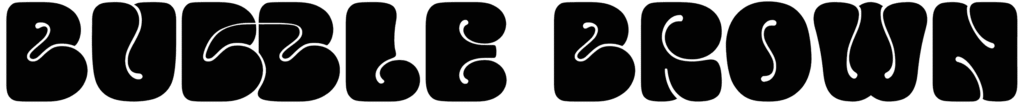 Bubble Brown Font