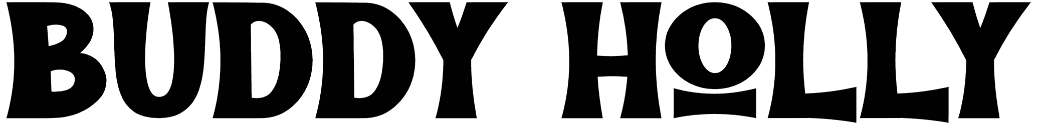 Buddy Holly Font
