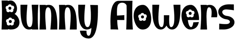Bunny Flowers Font