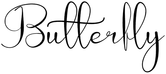 Butterfly Font
