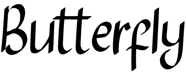 Butterfly Font