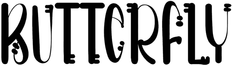 Butterfly Font