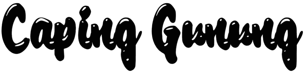 c Caping Gunung Font