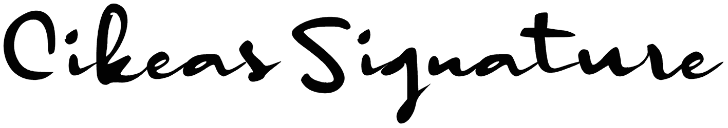 C Cikeas Signature Font