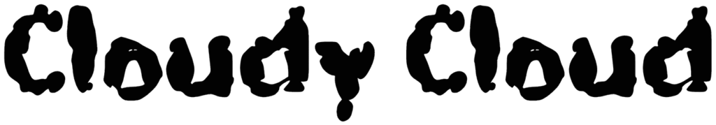 c Cloudy Cloud Font