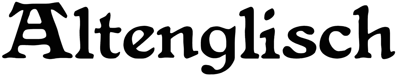 CAT Altenglisch Font