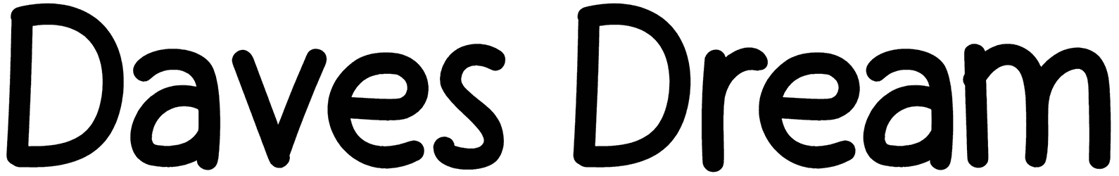 CF Daves Dream Font
