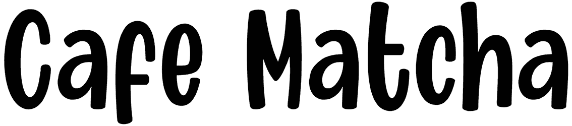 Cafe Matcha Font