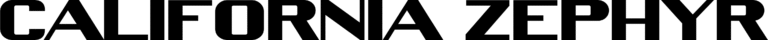 California Zephyr Font