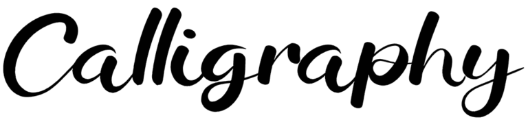 Calligraphy Font