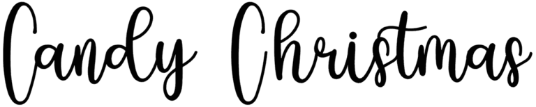 Candy Christmas Font