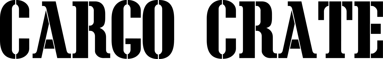 Cargo Crate Font