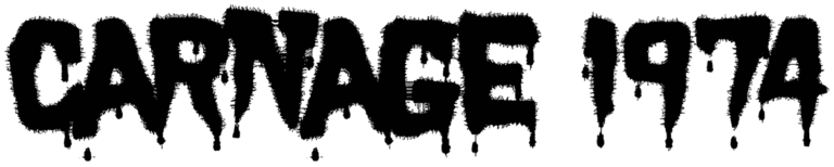 Carnage 1974 Font
