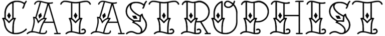 Catastrophist Font