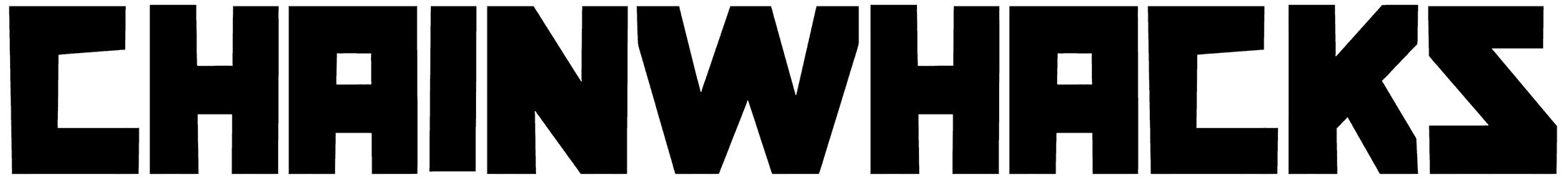 Chainwhacks Font
